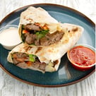 Beef Shish Kabab Sandwich Beef Shish Kabab Sandwich